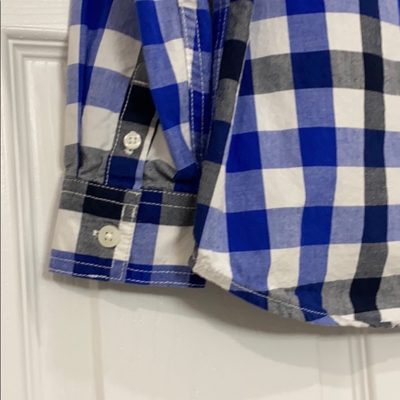 Gymboree Boys Button Down Paid Shirt Size S(5-6) - Picture 6 of 8